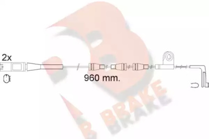 Контакт (R BRAKE: 610553RB)